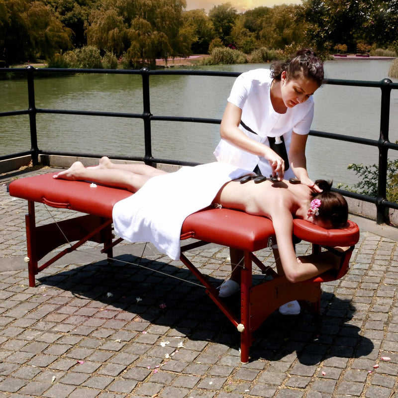 Master Massage 25" Fairlane Sports Portable Massage Table Package