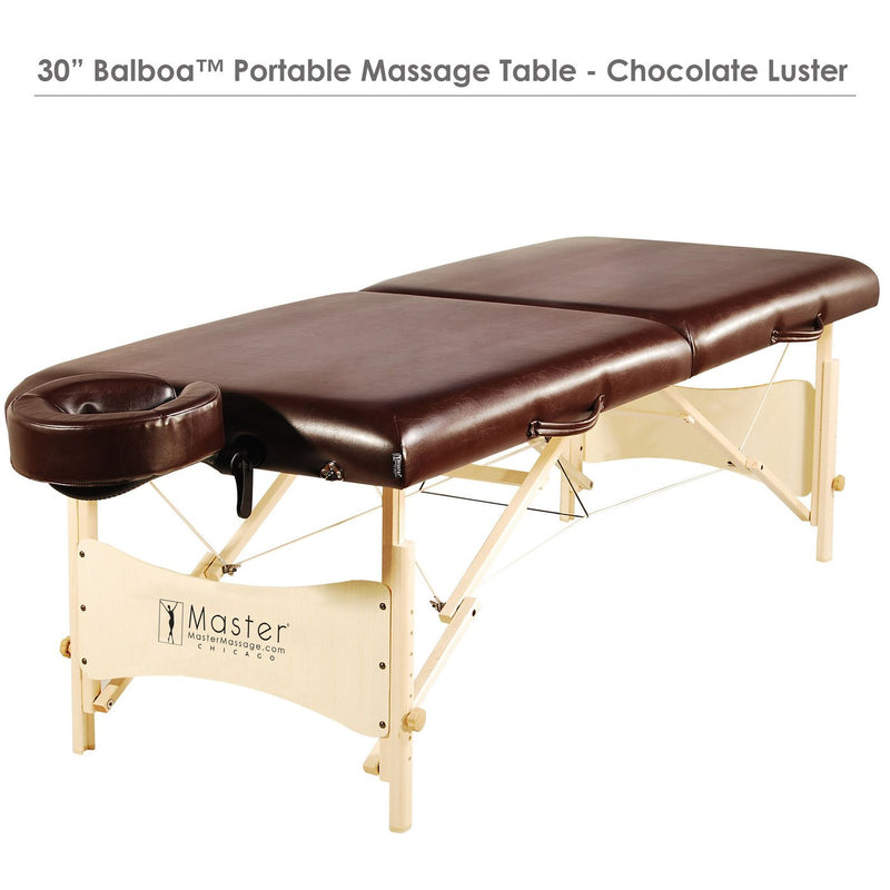 Master Massage 30" Balboa Portable Massage & Exercise Table Package