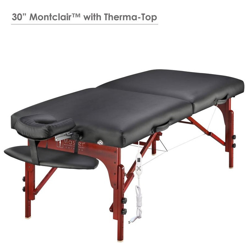 Master Massage 31" Montclair Stationary Massage Table Package